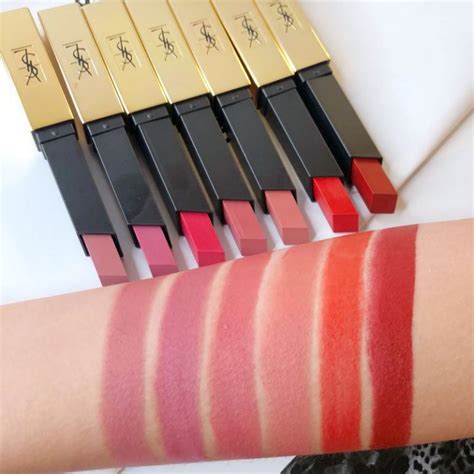 ysl slim matte lipstick swatches 17|ysl matte lipstick review.